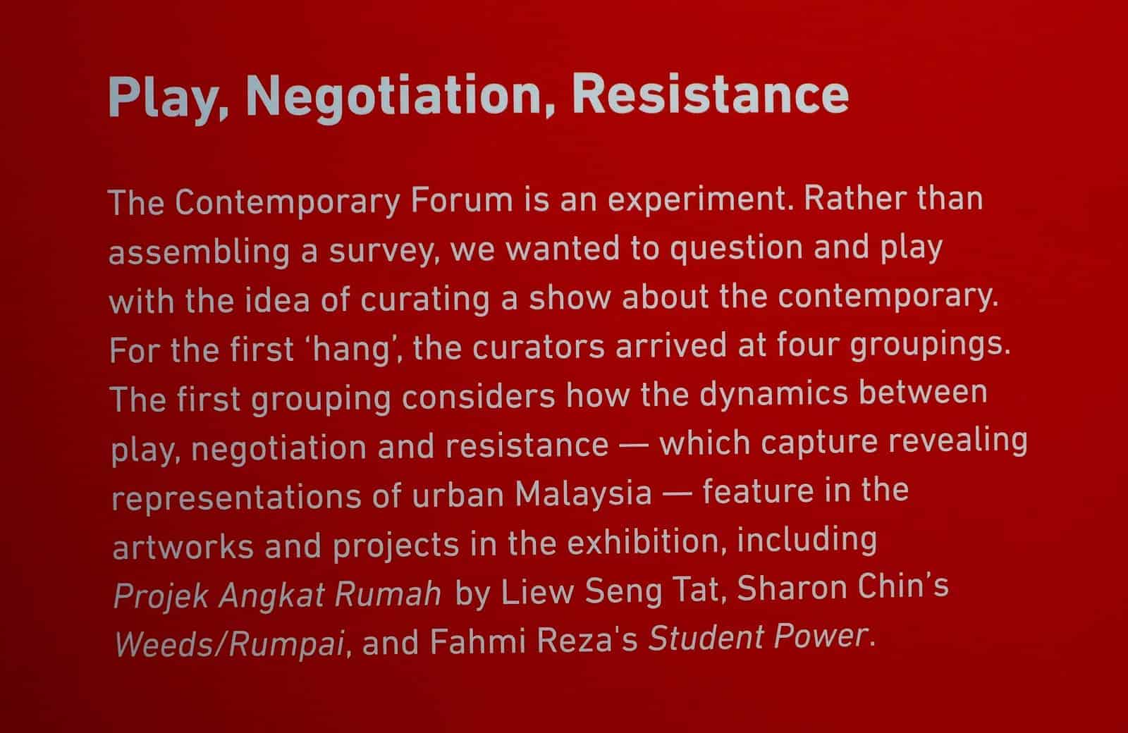 Play, Negotiation, Resistance
