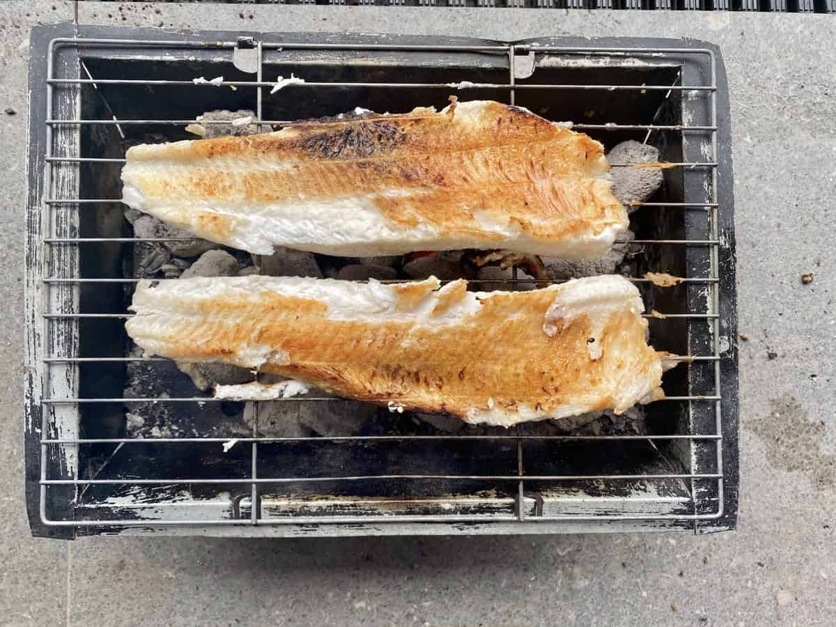 Grilled snakehead fish