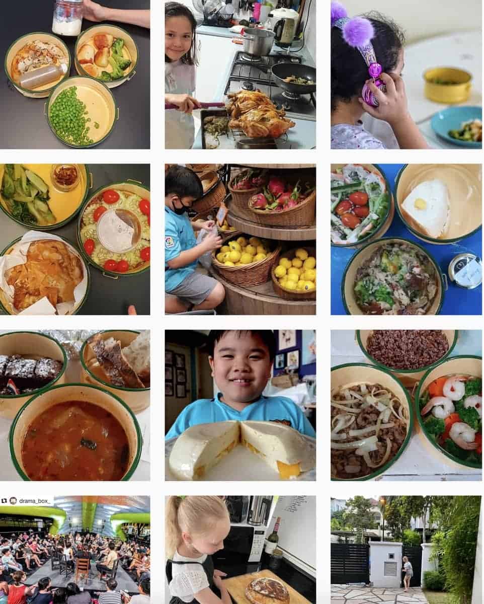 Screenshot from the Instagram page @tlocctc. Image credit: the participants of The Little Old Cooking Club That Could