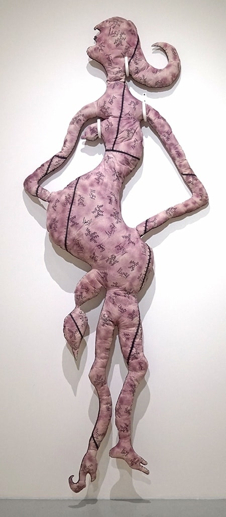 Murni’s undated soft sculpture, Thumb. Image courtesy of Gajah Gallery