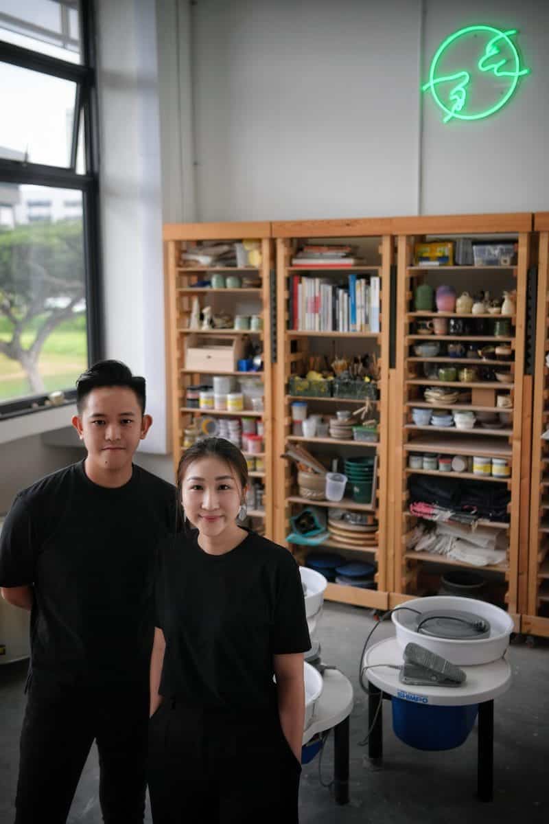 Zestro Leow (left) and Fyon Cheong (right) 