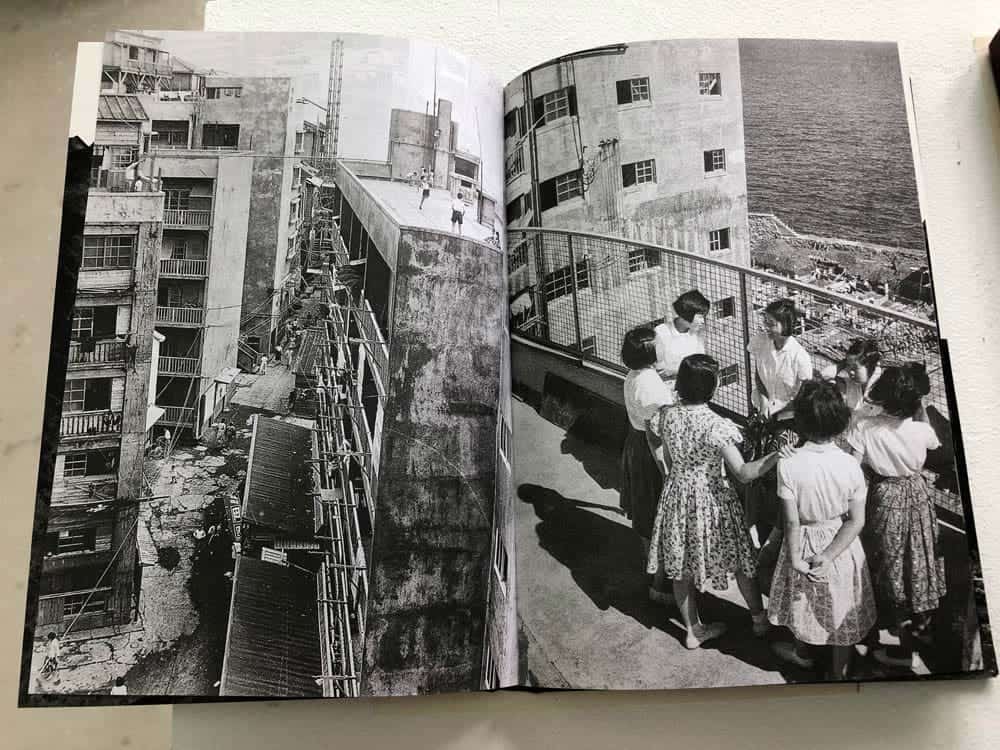 An image from MAKIKO’s photobook, about Hashima also known as ‘Gunkanjima’ or ‘Battleship Island’. 