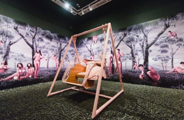 Pinkswing Park, image courtesy of Google Arts and Culture and Singapore Art Museum.