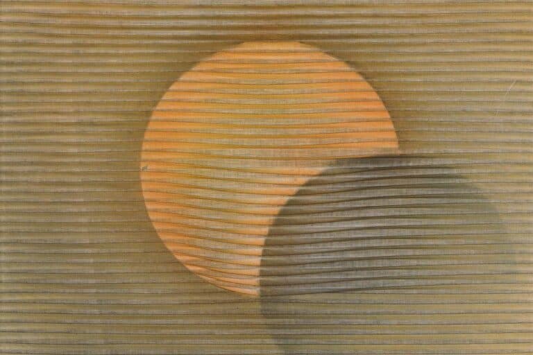 Eclipse (1983) by Eng Tow, Singapore textiles and fabric artist