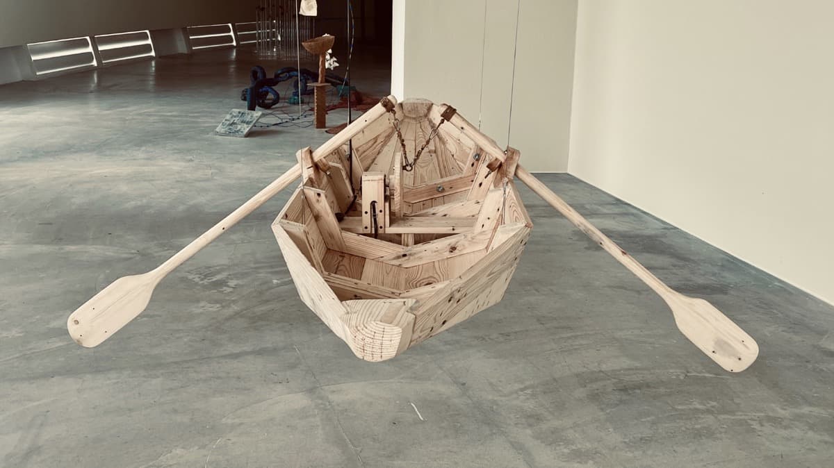 Wang Ruobing's Three Planks (Sampan), 2021