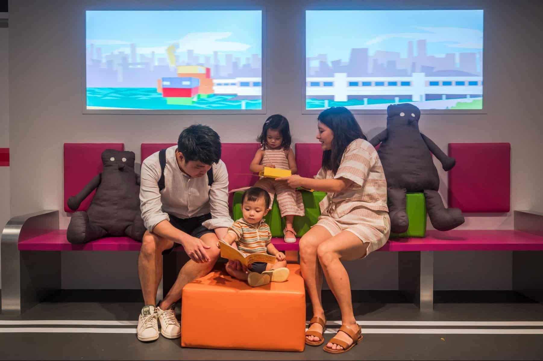 We Move This City by Chiang Yu Xiang, 2023. Created for Gallery Children’s Biennale 2023: Let’s Make a Better Place. Image courtesy of the National Gallery Singapore.