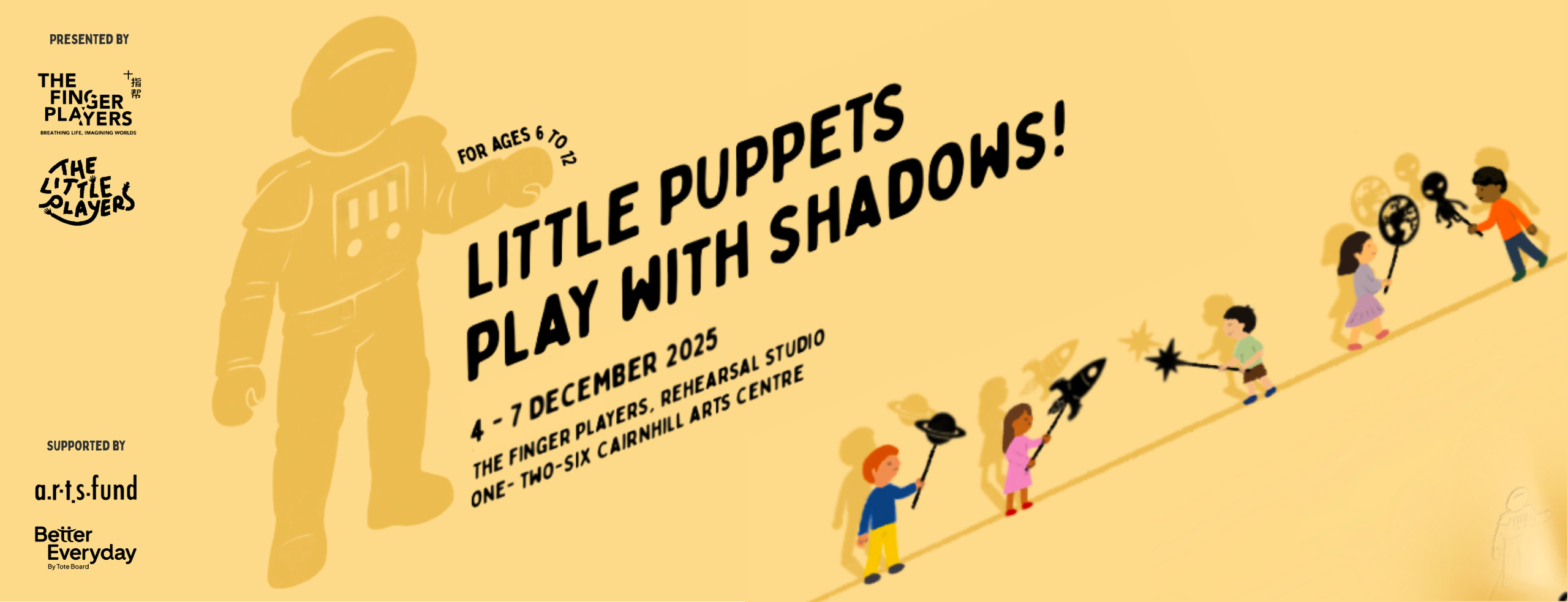 Little Puppets Play with Shadows – A Shadow Puppetry Holiday Camp