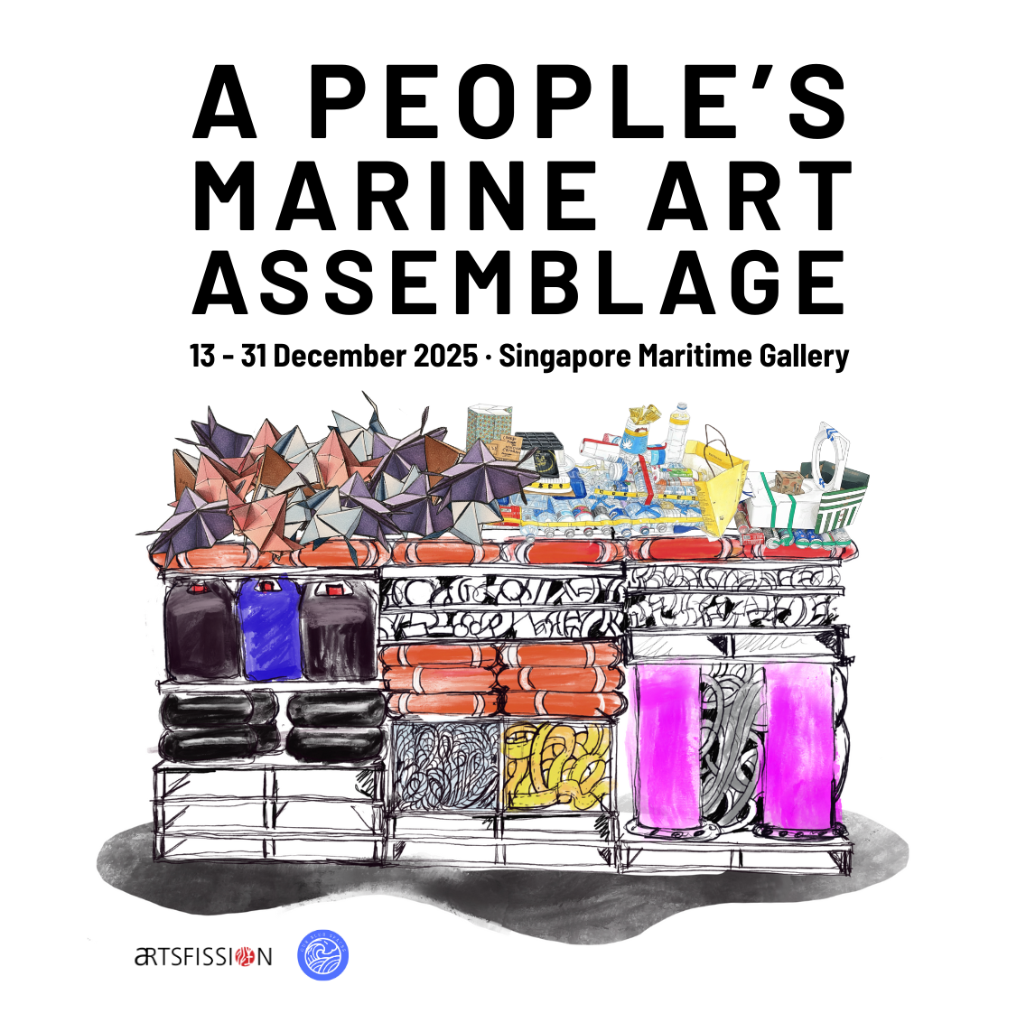 A People’s Marine Art Assemblage: An Installation