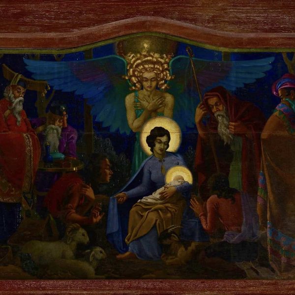Richard Walker's Epiphany- Painted during his time in Changi Prison as a POW