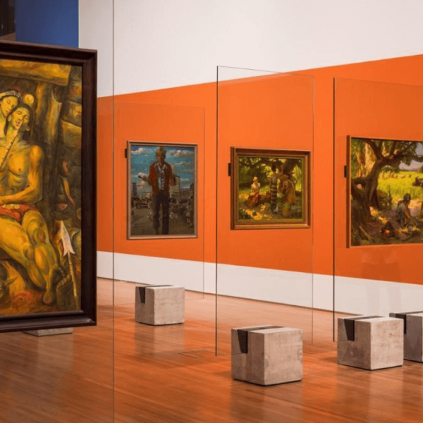 Installation view, Tropical: Stories from Southeast Asia and Latin America, National Gallery Singapore, 2023. Image credit: National Gallery Singapore.