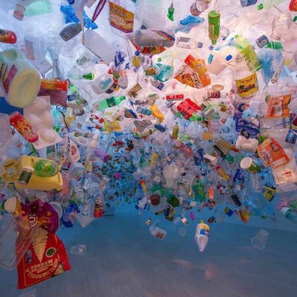 Tan Zi Xi, Plastic Ocean, 2016. As part of the Imaginarium - Over the Ocean, Under the Sea exhibition at the Singapore Art Museum (14 May – 28 August 2016). Image courtesy of Singapore Art Museum - 2